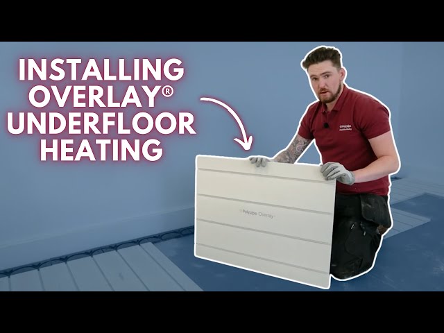 How to install Polypipe's Overlay® Underfloor Heating System - YouTube