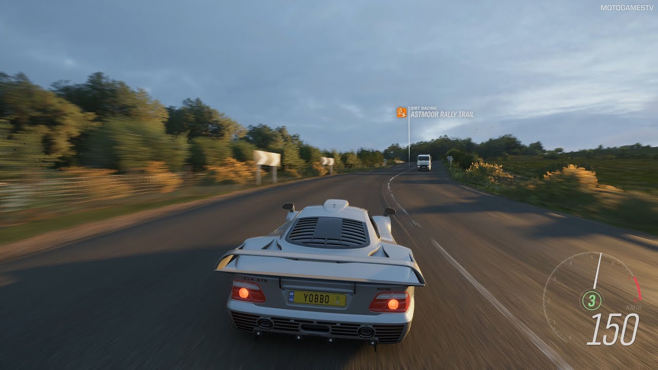 Forza Horizon 4 - 1998 Mercedes-Benz AMG CLK GTR Gameplay [4K