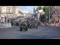 Военные квадроциклы и другая техника.  Москва.