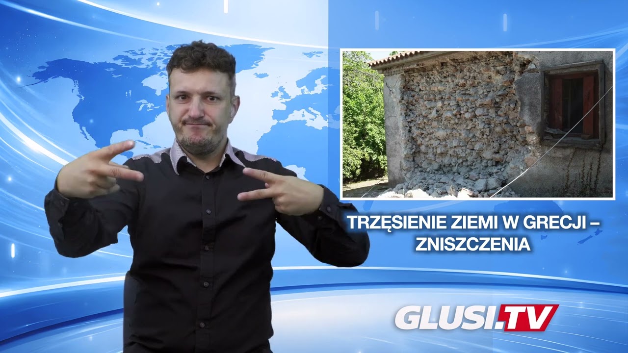 Trzęsienie ziemi w Grecji – zniszczenia
