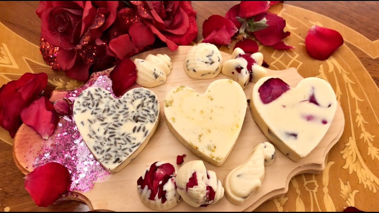 Heart Shaped Lotion and Massage Bars- طريقة عمل مرطب صلب للجسم