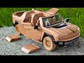 Wood Car - Hummer EV 2022 (Electric Vehicle) - Awesome Woodcraft