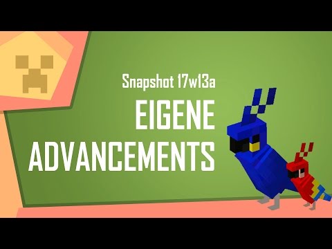 Custom Advancements hinzufügen - 17w13a Snapshot Tutorial