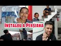 JÁ TEMOS PERSIANA E CORTINA BLACKOUT   VLOG COM MAIKO antes da viagem