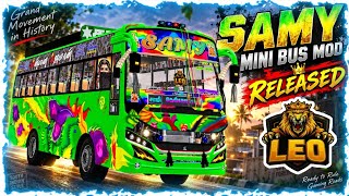 🎉 RELEASED;TN SAMY MINI BUS MOD.@TN_TRICHY_RIDERS/ROAD TO 20K ✨/#bussid#gaming#mod#release#ttrfam screenshot 1