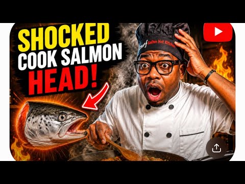 Cooking Salmon Head -Look What Happen!!