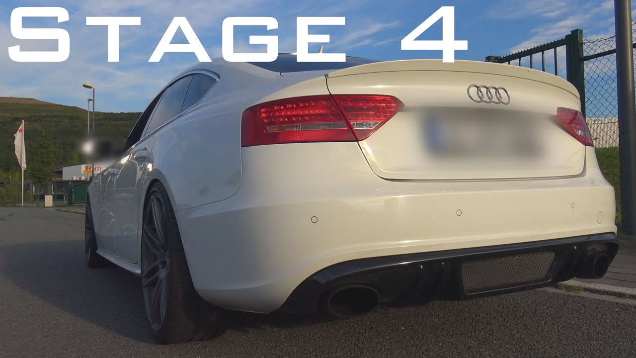 Audi S5 Sportback Milltek Exhaust XPipe Sound Acceleration Onboard