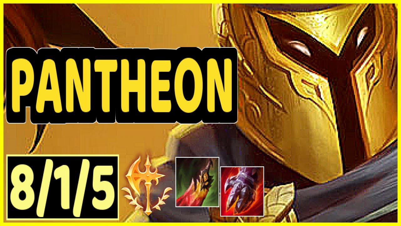 KEEGUN (PANTHEON) - 8/1/5 KDA GAMEPLAY - NA