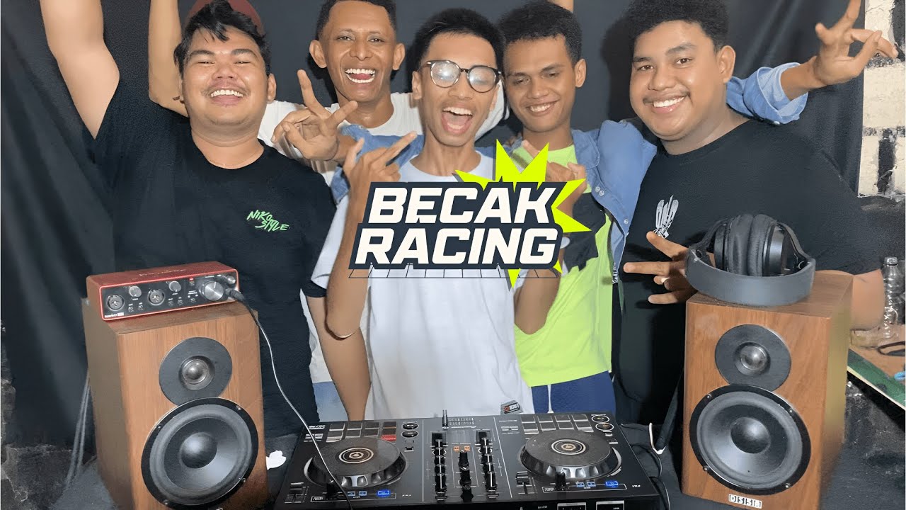 BECAK RACING TEMBAK LANGIT NEW MIX 2025 RYAN A X MOKE MUDRAXXX - YouTube