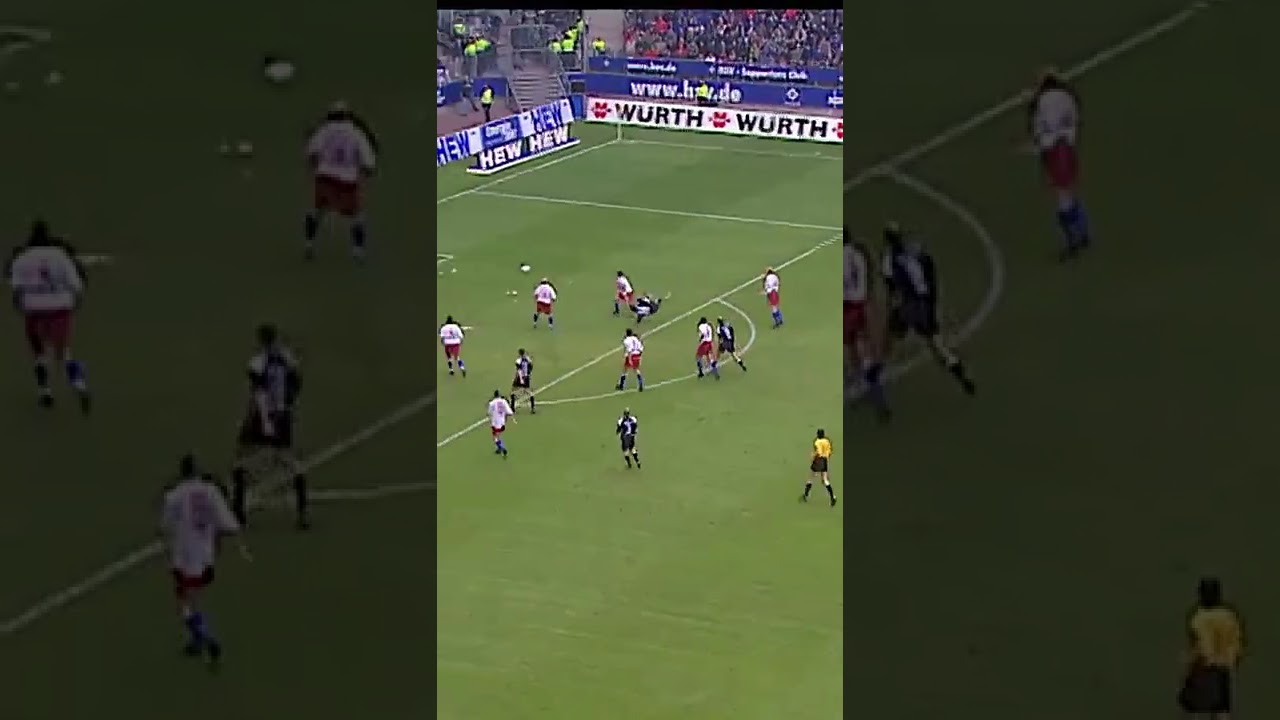 🔙 Heute vor 25 Jahren 😮‍💨 Marcin Mieciel per Fallrückzieher zum 3:3 gegen den HSV 👀