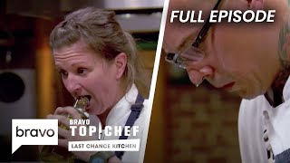 Sweaty Challenges & Salty Losers | Emily vs. Jamie | Top Chef: Last Chance Kitchen (S14 E09)