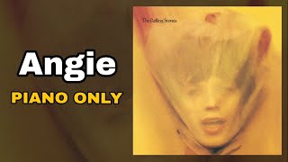 The Rolling Stones - Angie (Piano Only) screenshot 5