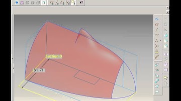 dimensioned bounding box to control surfaces PTC Creo: