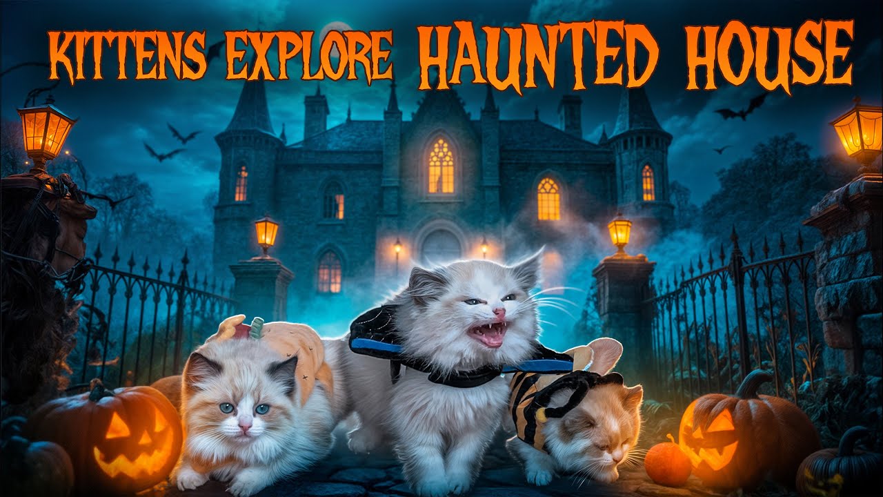 What Happens When Kittens Meet a Ghost