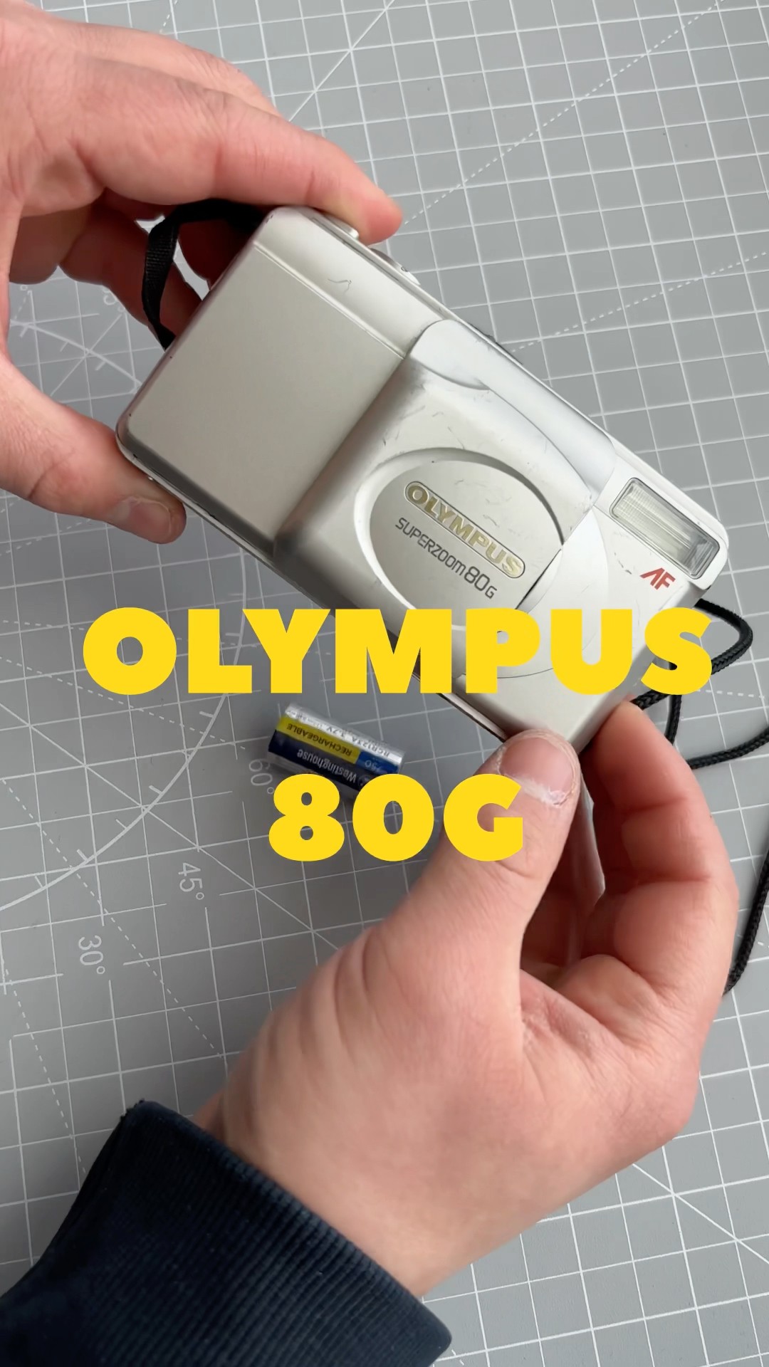 OLYMPUS Superzoom 80G FILM camera 📸 #shorts - YouTube