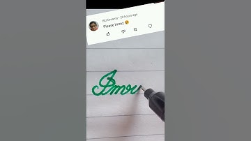 Imroz name write in cursive writing #cursive#writing#beautiful#name#short#clip#shorts#feeds