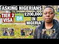 TIER 2 VISA OR GO BACK TO NIGERIA WITH £200,000 | Funny Reactions 😂