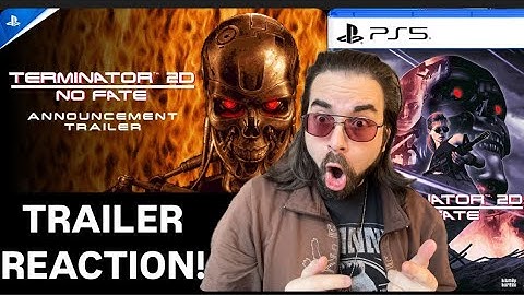 Terminator 2D No Fate Announcement Trailer REACTION! | PS5 & PS4 Games