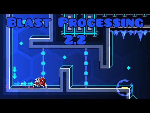 “B Processing” by Junimeek (ALL COINS) | Geometry Dash 2.2 Main Level #17