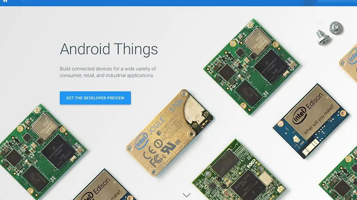 Get Started with Android Things on Intel Edison