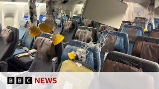 Thumbnail for Singapore Airlines flight: Passengers tell of horror flight in which British man dies | BBC News