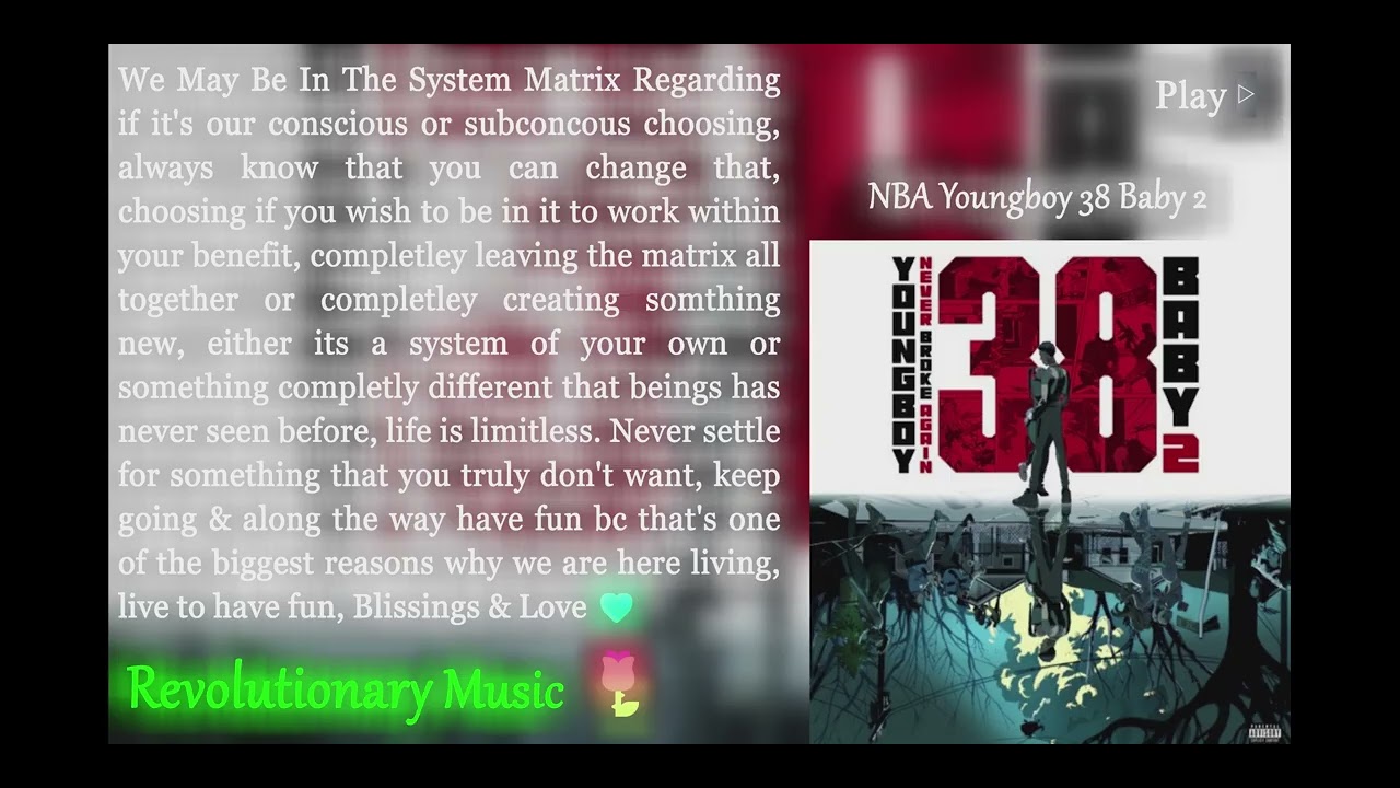 {47424Hz Sample & Stereo} NBA Youngboy   I 10 Baby {True 741Hz With 432Hz Vid Pix}