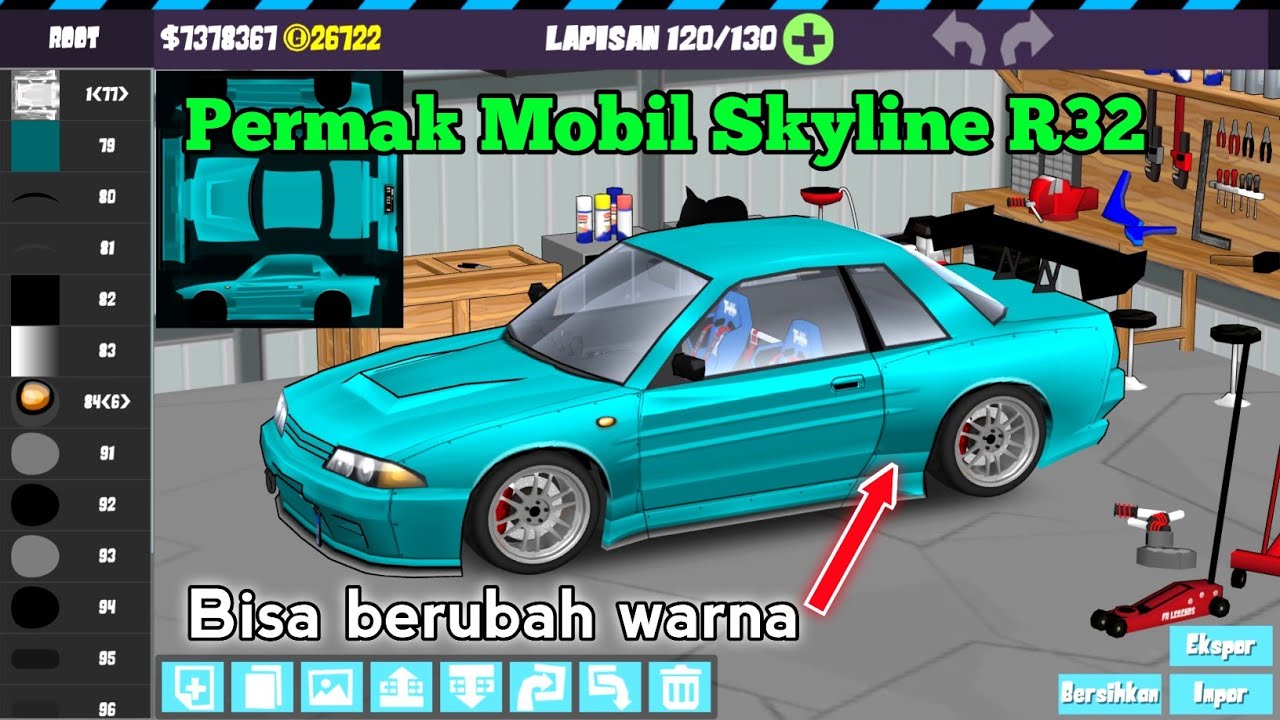 Cara saya shading di Fr Legends !! How to shading in games Fr Legends? 