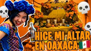 COREANA en DÍA DE MUERTOS en Oaxaca Mex. Me tardé 2 DÍAS para hacer todo😂