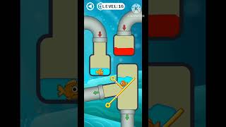 Save fish game pull the pin level 6 -20 |Fish love game#viral#viralvideo#trending#gaming #Rescue