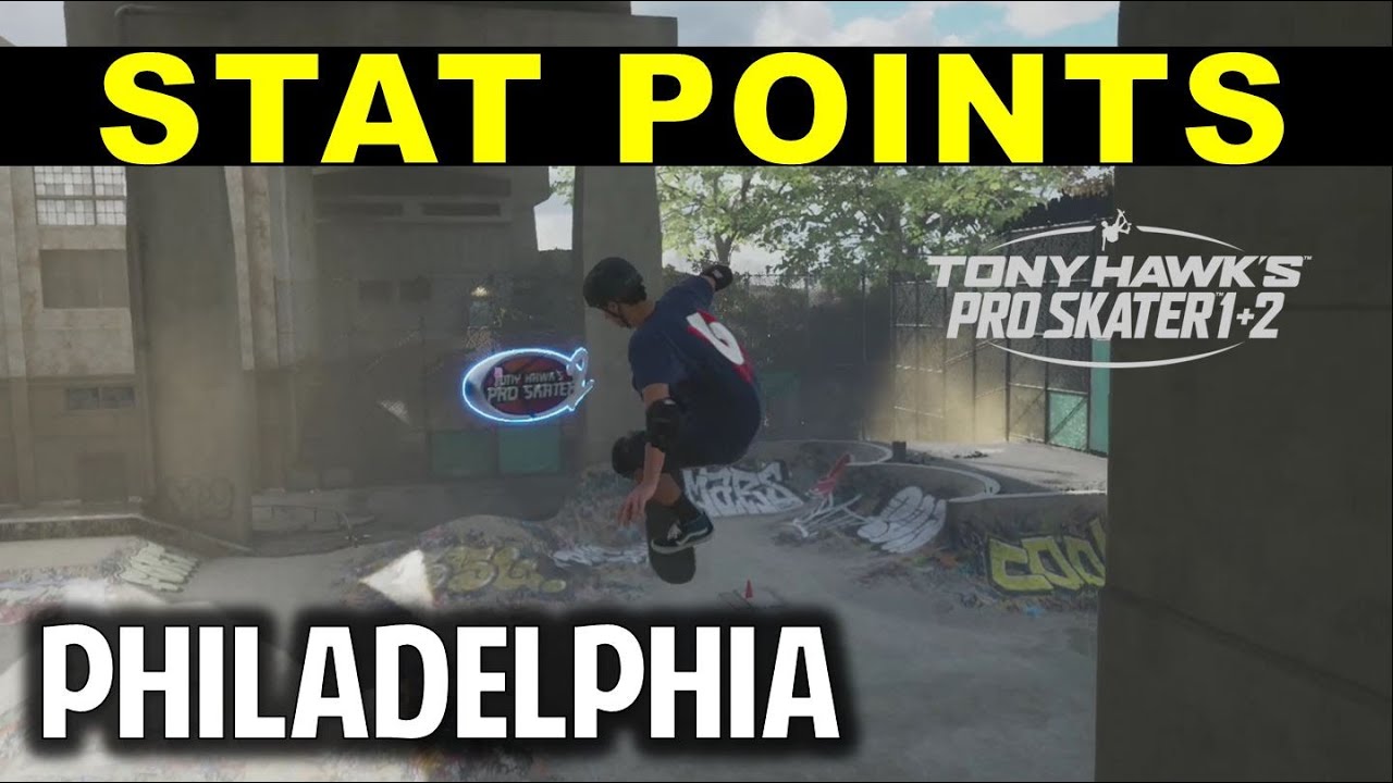 Tony Hawk's Pro Skater 1+2 stat point locations: How to use stat