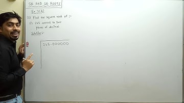 8 ICSE - Maths - Squares and square roots video 5 - Navjit Rajani - Prof. Maths - Elite Tutorials