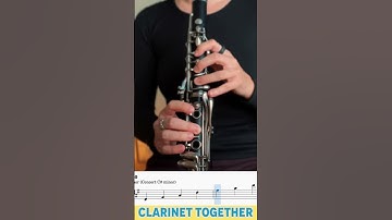 D# Minor Arpeggio for Clarinet