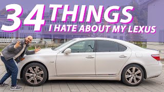 34 Things I hate about my Lexus LS600h