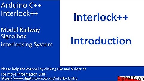 #146Arduino C++  - Interlock++ Model railway Signalbox interlocking system