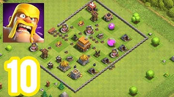 Clash of clans-gameplay walkthrough (Android, Ios)               part 10