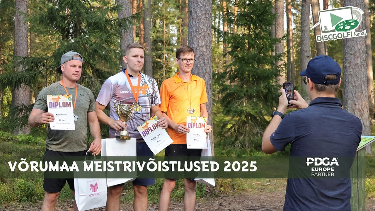 Võrumaa meistrivõistlused 2025 finaal (Nugin, Šahmatov, Liiva, Nurmeots)