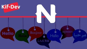 Nativescript internationalization i18n