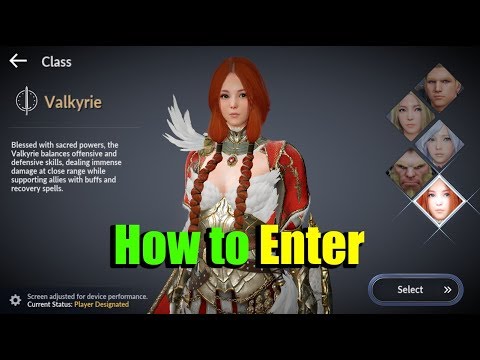 Black Desert Mobile How to Loing & Enter Game