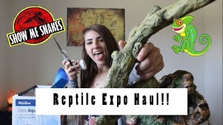 REPTILE EXPO (MINI) HAUL!! by Liv Chambliss 2,567 views 6 years ago 11 minutes, 49 seconds