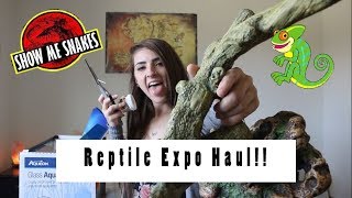 REPTILE EXPO (MINI) HAUL!!