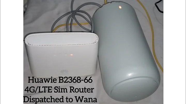 Brand New Huawie B2368-66 4G/LTE all sim working Outdoor Router - DayDayNews