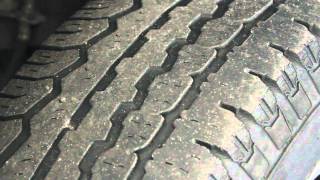 How to recognize dry rot on tires