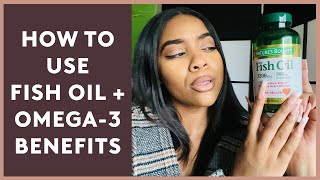 LET'S CHAT | HOW TO USE FISH OIL + BENEFITS | OMEGA-3 + HEART HEALTH | VIBEWITHBKLYN