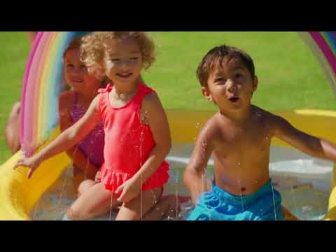 Надувной игровой центр INTEX Радужный 57156