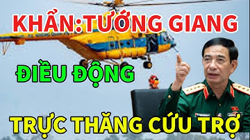 “Trực thăng quân sự mang 5 tấn hàng cứu trợ: Chuyến bay đặc biệt giữa tâm lũ!”@VTY tin tức