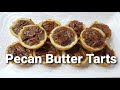 Pecan Butter Tarts | Best Canadian Butter Tarts