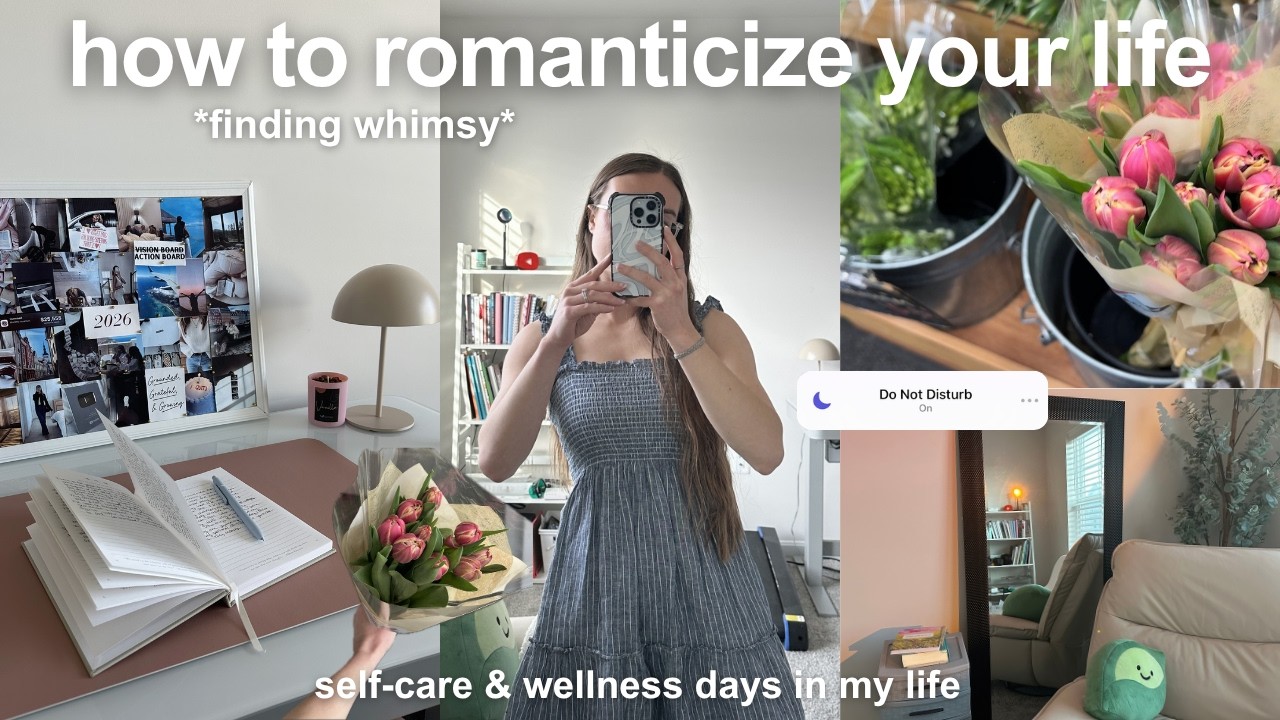 I stopped doomscrolling and started living again | work days, trader joes haul, + analog hobbies