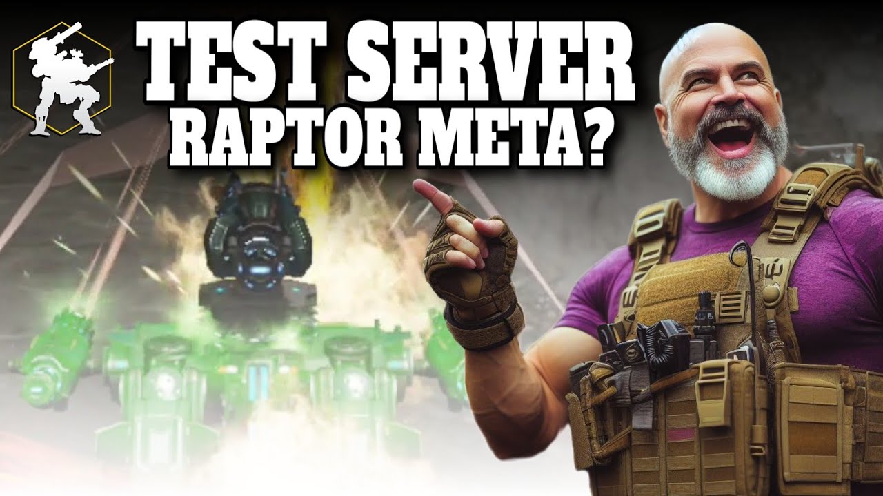 Wr Raptor MY FIRST IMPRESSIONS OF THE RAPTOR - WAR ROBOTS - WR UPDATE TEST SERVER ...