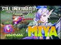 Underrated MM in MID Lane? Take Back His Throne! rebirth666 Top 1 Global Miya - Mobile Legends