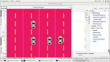 Car Game using #PyGame